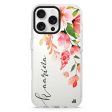 Watercolor Blossom iPhone 15 Pro Ultra Clear Case Fashion