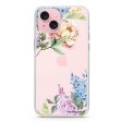 Tropical Floral iPhone 15 Plus Ultra Clear Case Hot on Sale