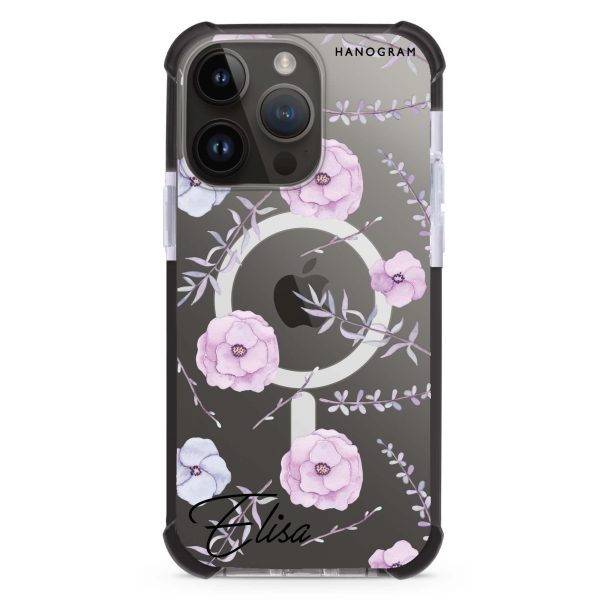 Vibrant Floral iPhone 15 Pro Max MagSafe Compatible Ultra Shockproof Case Supply