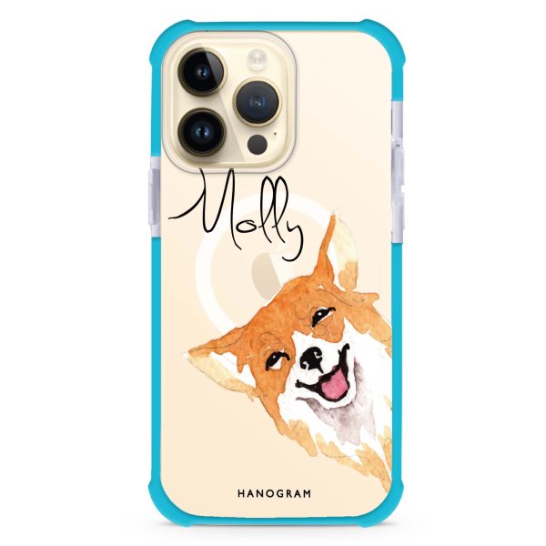 Welsh Corgi iPhone 15 Pro Max MagSafe Compatible Ultra Shockproof Case Fashion