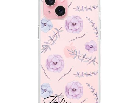 Vibrant Floral iPhone 15 Plus Ultra Clear Case Online Sale