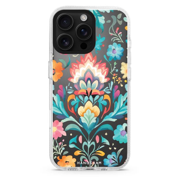 Watercolor Floral iPhone 15 Pro Ultra Clear Case on Sale