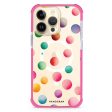 Watercolour Polka Dot iPhone 15 Pro Max MagSafe Compatible Ultra Shockproof Case Sale