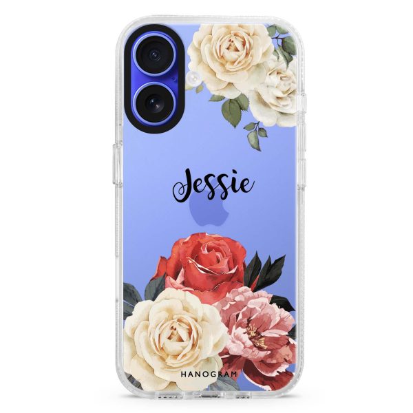 Vintage Floral iPhone Ultra Clear Case For Discount