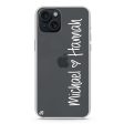 Vertical Names iPhone 15 Ultra Clear Case Supply