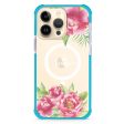 Watercolor Paeonia iPhone 15 Pro Max MagSafe Compatible Ultra Shockproof Case Online now