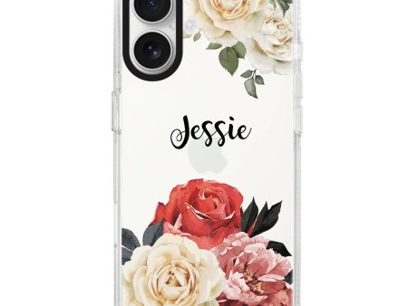 Vintage Floral iPhone Ultra Clear Case For Discount