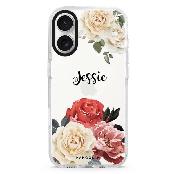 Vintage Floral iPhone Ultra Clear Case For Discount