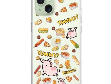 Yummy Piggy iPhone 15 Plus Ultra Clear Case Discount