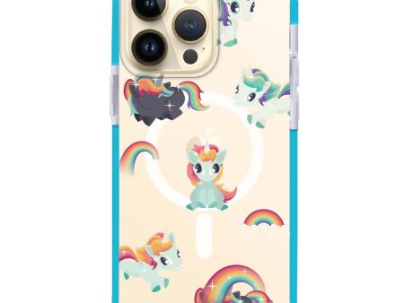 Unicorn Night iPhone 15 Pro Max MagSafe Compatible Ultra Shockproof Case For Discount