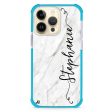 Vertical Cursive Handwritten iPhone 15 Pro Max MagSafe Compatible Ultra Shockproof Case Supply