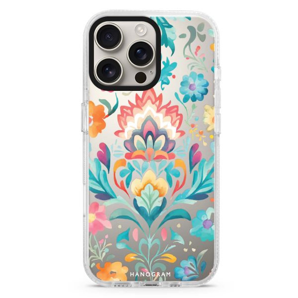 Watercolor Floral iPhone 15 Pro Ultra Clear Case on Sale