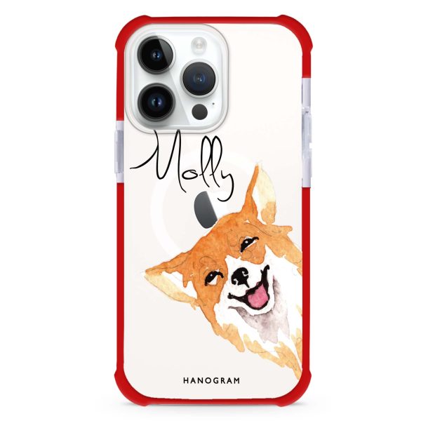 Welsh Corgi iPhone 15 Pro Max MagSafe Compatible Ultra Shockproof Case Fashion