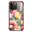 Watercolor tulip iPhone 15 Pro Max MagSafe Compatible Ultra Shockproof Case Hot on Sale