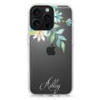 Watercolor Flowers iPhone 15 Pro Ultra Clear Case on Sale