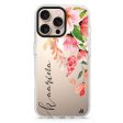 Watercolor Blossom iPhone 15 Pro Ultra Clear Case Fashion