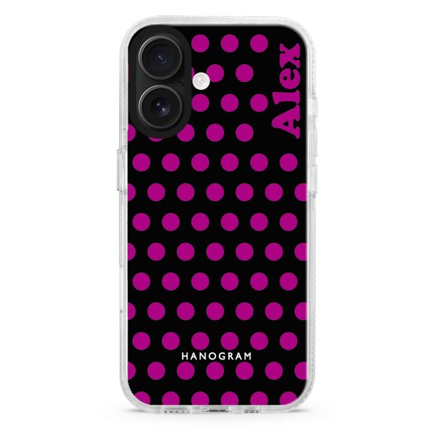 Wave Dots iPhone Ultra Clear Case Supply