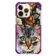 Watercolour Cat iPhone 15 Pro Max MagSafe Compatible Ultra Shockproof Case Discount