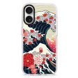 Waves & Flowers iPhone Ultra Clear Case Online Hot Sale