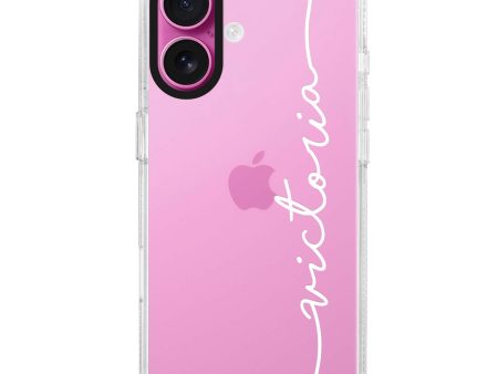 Vertical Handwritten II iPhone Ultra Clear Case Online Hot Sale