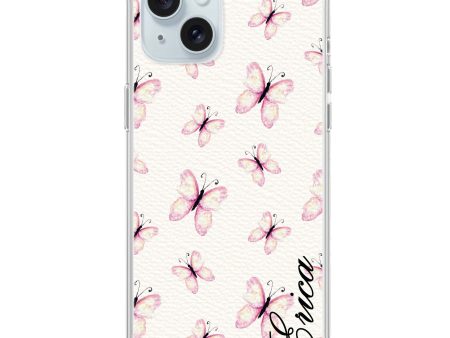 Vintage Butterfly iPhone 15 Plus Ultra Clear Case Supply