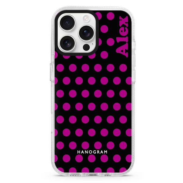 Wave Dots iPhone 15 Pro Ultra Clear Case Supply