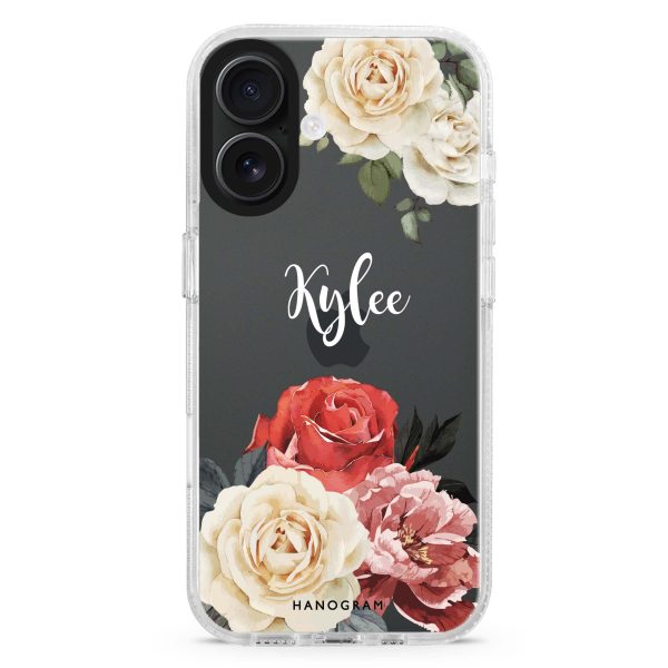 Vintage Floral iPhone Ultra Clear Case For Discount