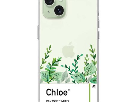 #15-0343 Greenery I iPhone 15 Plus Ultra Clear Case Fashion