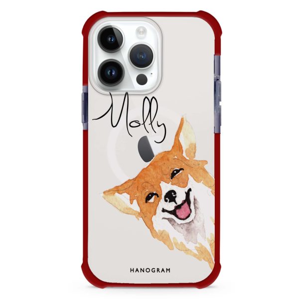 Welsh Corgi iPhone 15 Pro Max MagSafe Compatible Ultra Shockproof Case Fashion