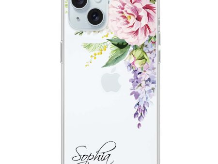 Tropical Floral II iPhone 15 Plus Ultra Clear Case Online Hot Sale