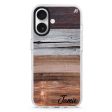 Wood Grain Varigegated iPhone Ultra Clear Case For Sale