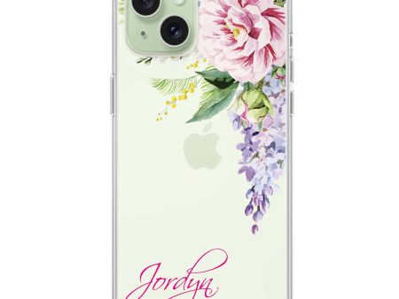 Tropical Floral II iPhone 15 Ultra Clear Case Online Sale