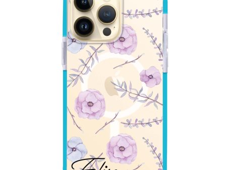 Vibrant Floral iPhone 15 Pro Max MagSafe Compatible Ultra Shockproof Case Supply