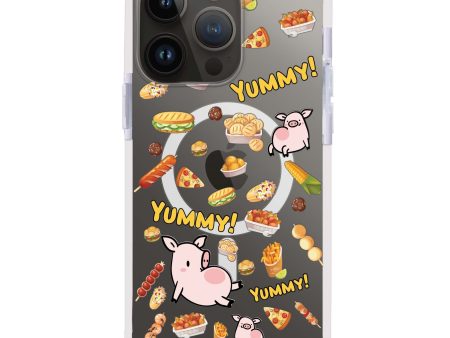 Yummy Piggy iPhone 15 Pro Max MagSafe Compatible Ultra Shockproof Case Sale