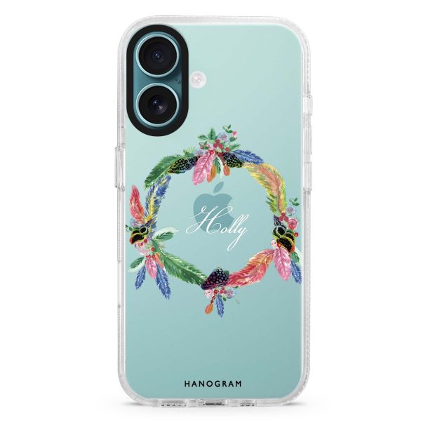 Watercolour Feather iPhone Ultra Clear Case Supply