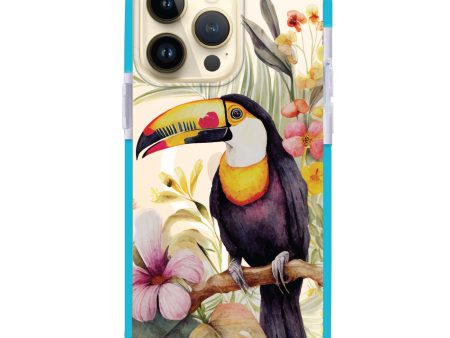 Tropical bird iPhone 15 Pro Max MagSafe Compatible Ultra Shockproof Case Supply