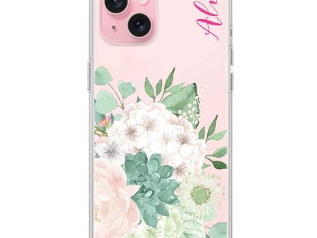 Vintage Flowers iPhone 15 Plus Ultra Clear Case Supply