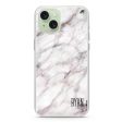 White Marble iPhone 15 Plus Ultra Clear Case For Cheap