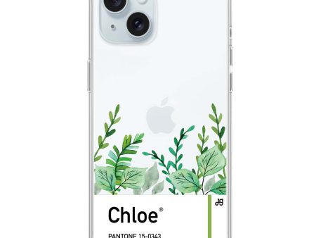 #15-0343 Greenery I iPhone 15 Ultra Clear Case Hot on Sale