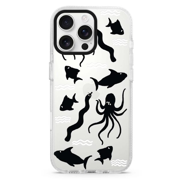 Water, Ocean and Sea Animals iPhone 15 Pro Ultra Clear Case Online