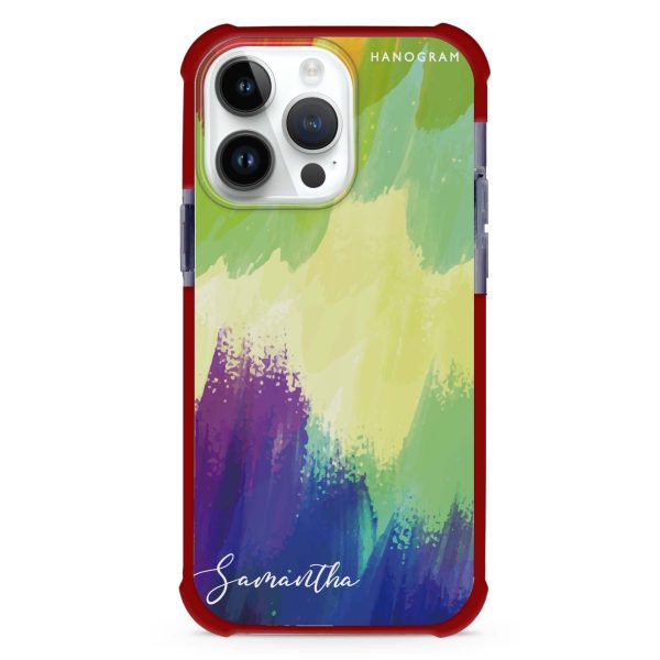 Watercolor Abstract iPhone 15 Pro Max MagSafe Compatible Ultra Shockproof Case Online Hot Sale