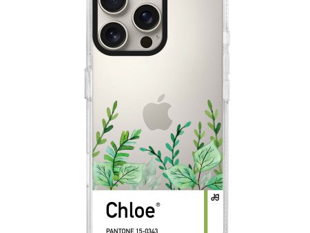 #15-0343 Greenery I iPhone 15 Pro Ultra Clear Case Cheap