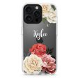 Vintage Floral iPhone 15 Pro Ultra Clear Case For Discount