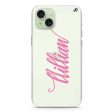 Vintage Writing iPhone 15 Plus Ultra Clear Case Online now