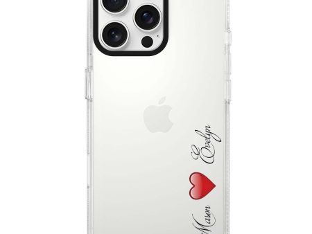 You & Me iPhone 15 Pro Ultra Clear Case For Cheap