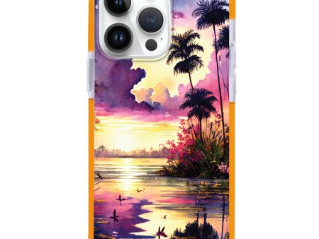 Tropical rainforest iPhone 15 Pro Max MagSafe Compatible Ultra Shockproof Case Discount