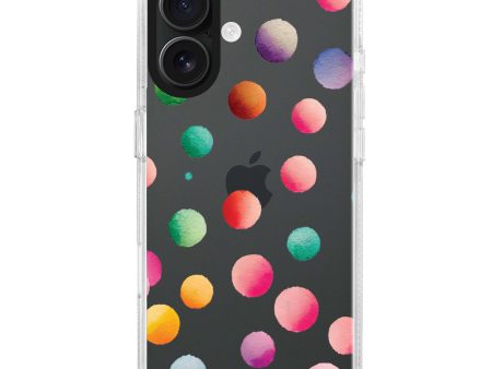 Watercolour Polka Dot iPhone Ultra Clear Case Online Hot Sale