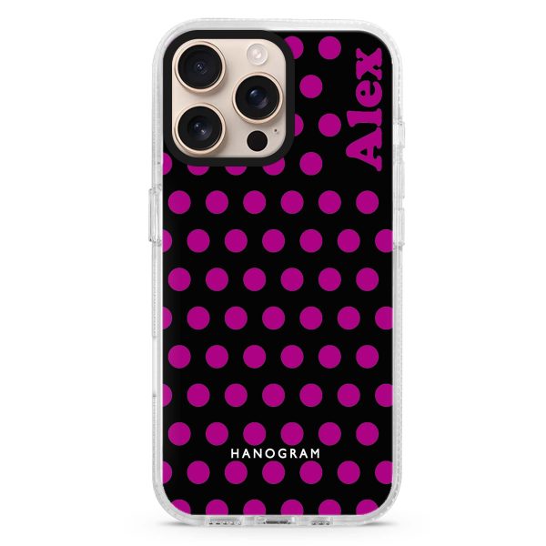 Wave Dots iPhone 15 Pro Ultra Clear Case Supply