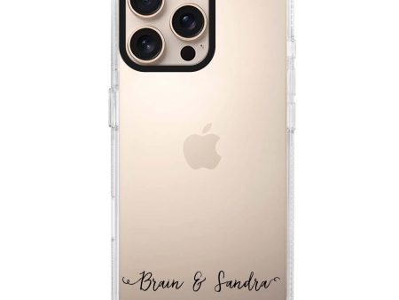 You & Me & Our Date iPhone 15 Pro Ultra Clear Case For Cheap