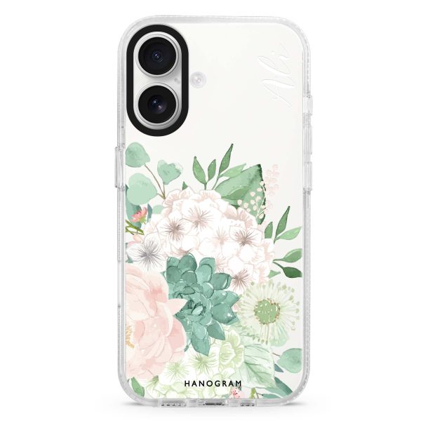 Vintage Flowers iPhone Ultra Clear Case Online Hot Sale